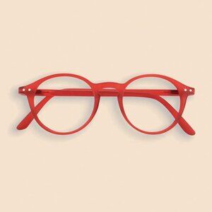 Izipizi Unisex Screen #D +0 Reading Glasses Red Chrystal NIB